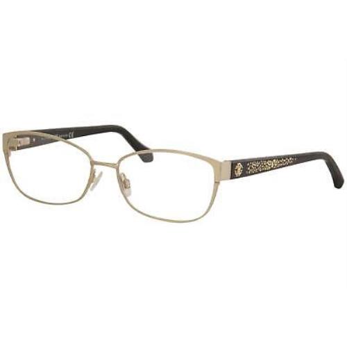 Roberto Cavalli Eyeglasses Buti RC5024 RC/5024 028 Pale Gold Optical Frame 55mm