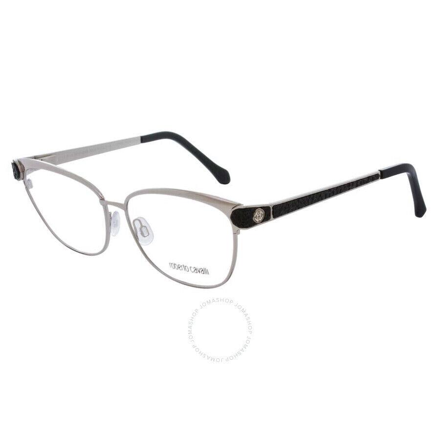 Roberto Cavalli RC0945 Rigel Eyeglasses 55-14-135 Shiny Palladium 016 RC945