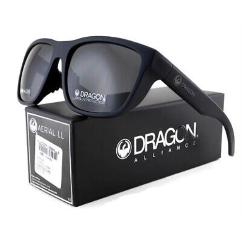 Dragon Aerial Sunglasses Matte Black / Lumalens Grey Lens - Frame: Matte Black, Lens: Grey