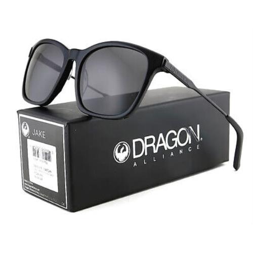 Dragon Jake Sunglasses Shiny Black / Grey Lens