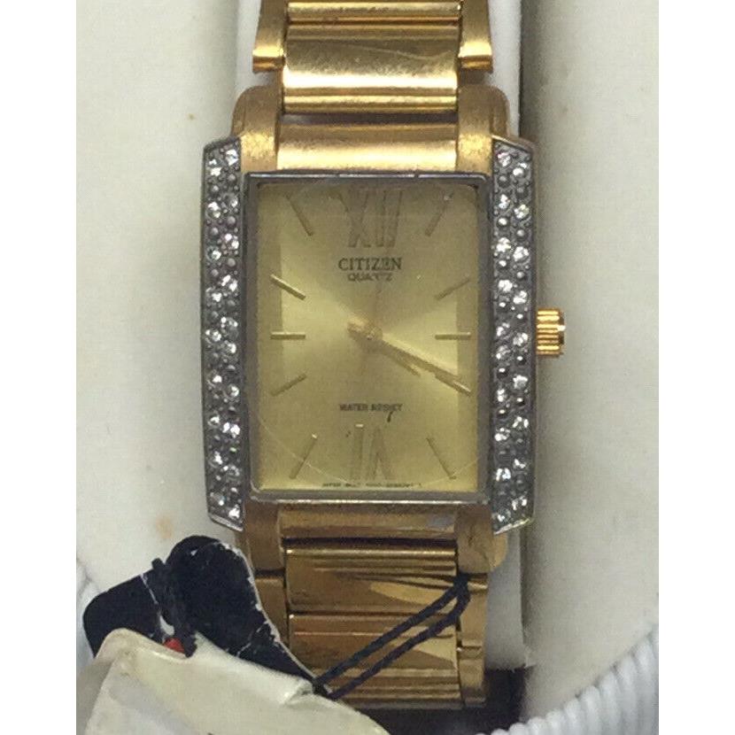 Citizen Gold Stainless Steel Quartz Watch 1032-5068385 GR304