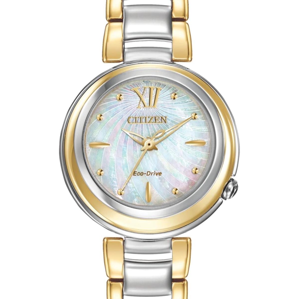 Citizen Eco-drive L Sunrise Mother-of-pearl EM0337-56D Ladies Watch