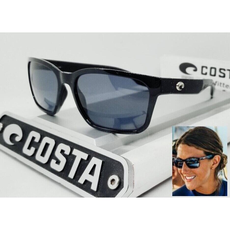 Costa Del Mar Black/gray Palmas Polarized 580P Sunglasses