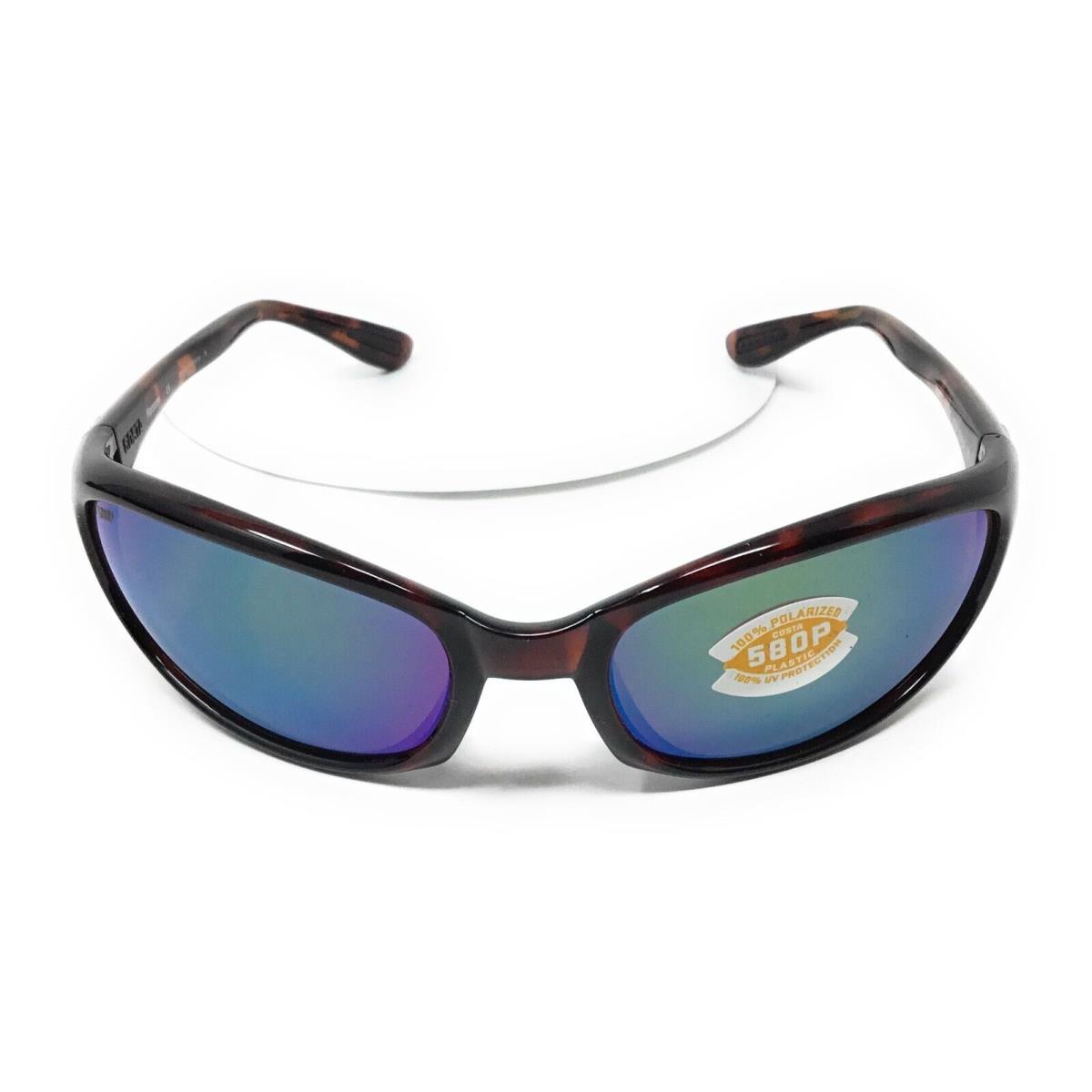Costa Del Mar Harpoon Men`s Green Mirror Polarized Sunglasses HR 10 Ogmp 61 - Frame: , Lens: Green