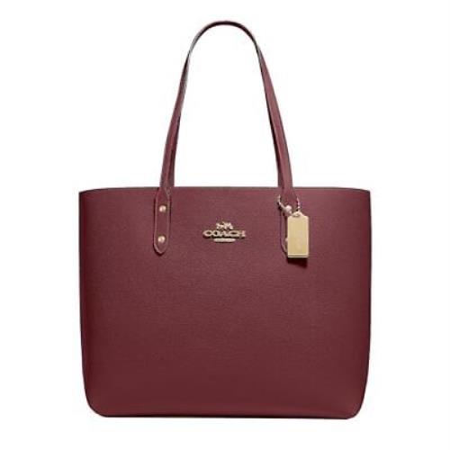 Coach Town Tote Wine For Women One Size