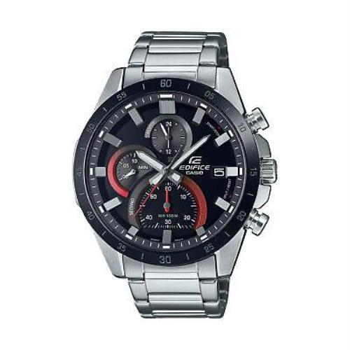 Casio Edifice EFR571DB-1A1 Standard Chronograph Stainless Steel Men`s Watch