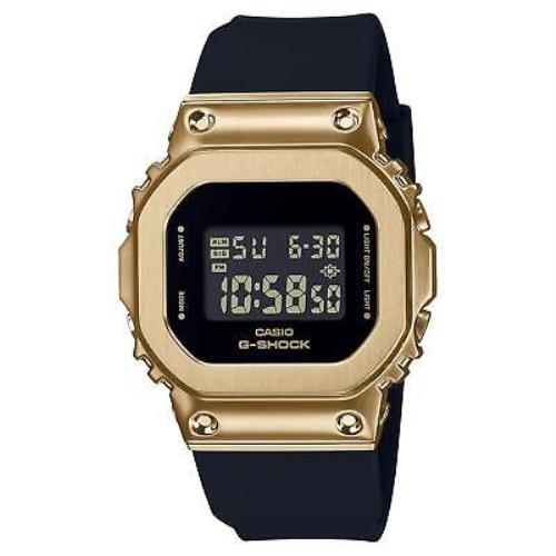 Casio G-shock GM5600G-9 Compact Square Metal Bezel Digital 200m Women`s Watch