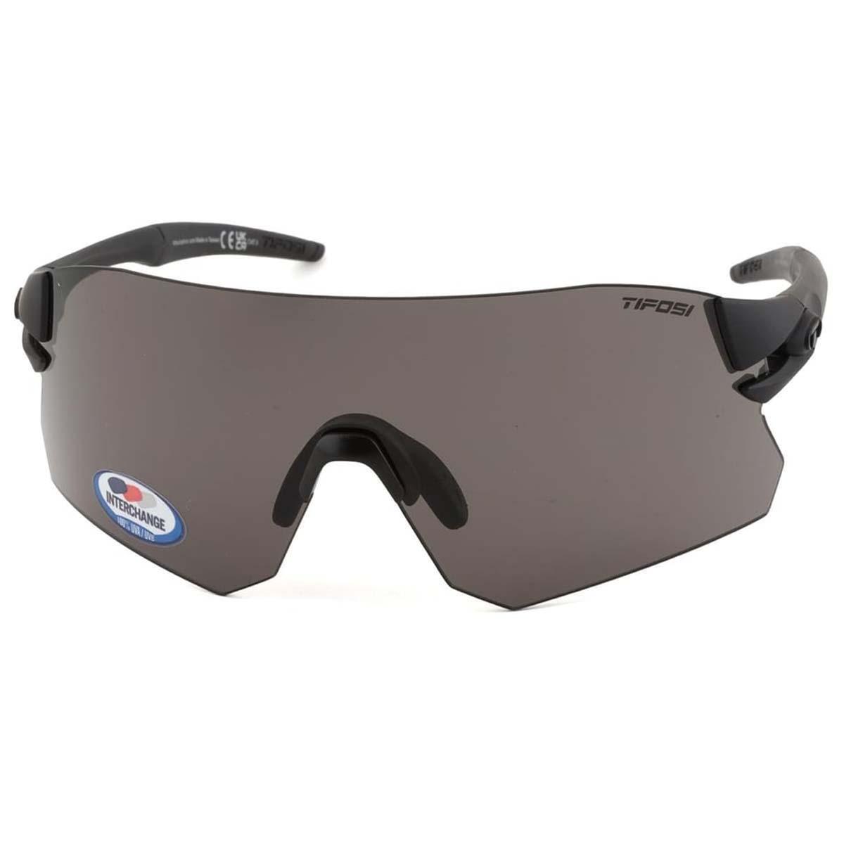 Tifosi Optics Rail Sunglasses BlackOut - Smoke/AC Red/Clear
