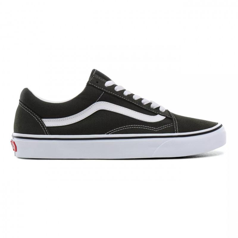 Vans Canvas Old Skool Unisex Shoes Multiple Colors Available Black / White