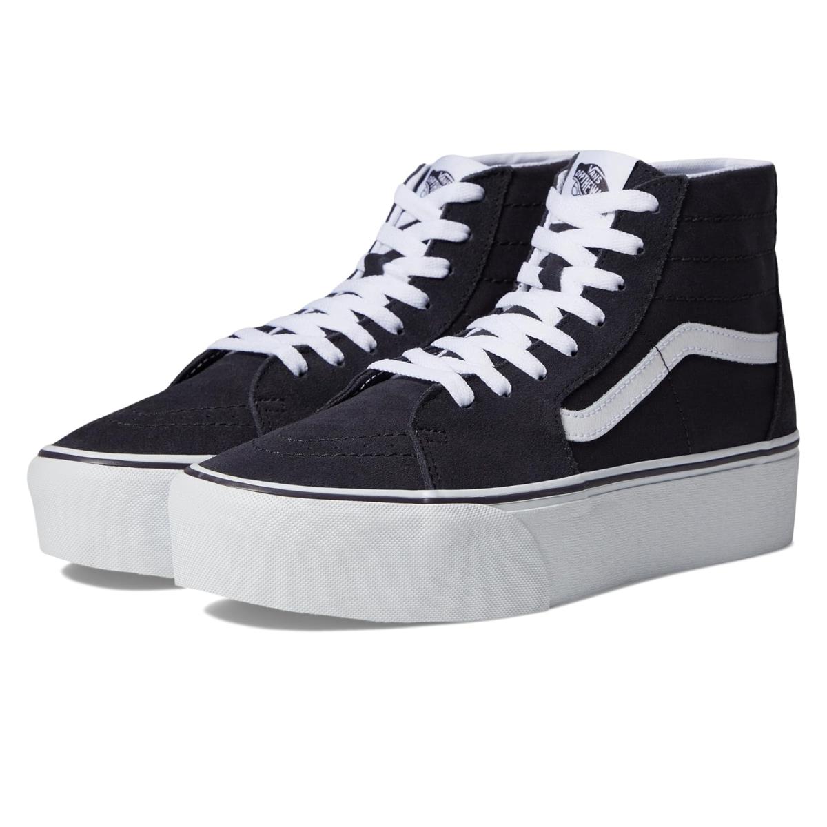 Woman`s Sneakers Athletic Shoes Vans Sk8-Hi Tapered Stackform Nine Iron