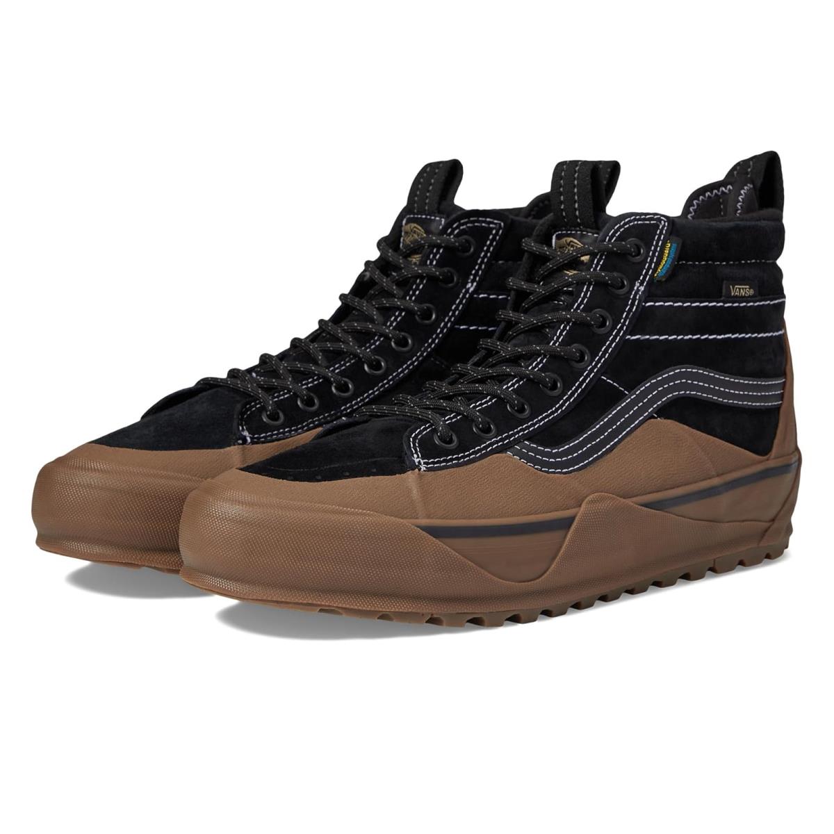 Unisex Sneakers Athletic Shoes Vans Sk8-Hi Dip MTE-2 Black/Gum