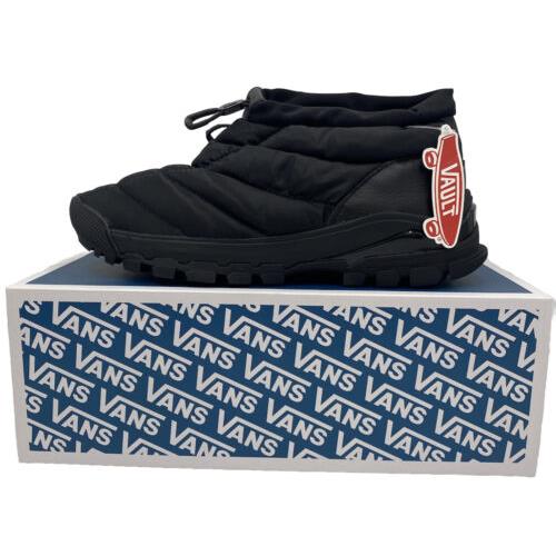 Vans Slip Hiker LX Cabin Fever Black Shoes - Unisex Mens Sz 10.5 Women Sz 12