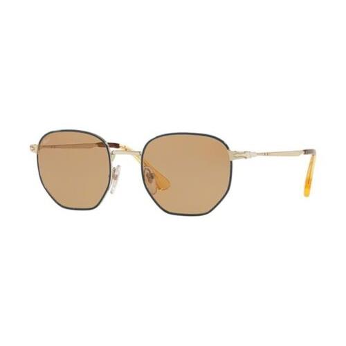 Persol Sunglasses PO2446S 108453 52 Gold Frame Brown Lens