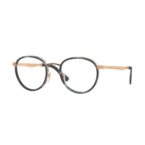 Persol PO2468V 1080 49 Copper/gray Phantos Unisex Eyeglasses