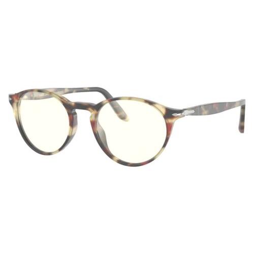 Persol PO3092SM 9005BF Tabacco Di Virginia Havana Round Men`s 50 mm Sunglasses