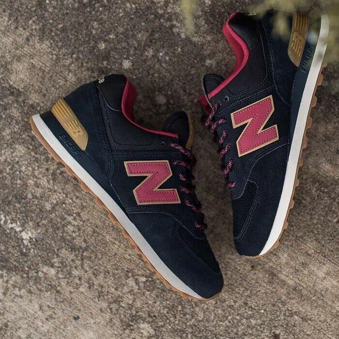 New Balance ML574OTD Black Earth Red Men`s Life Style Shoes