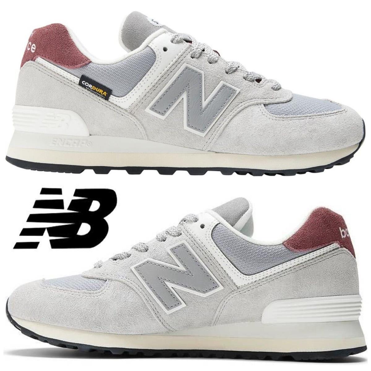 New Balance 574 Men`s Sneakers Casual Shoes Running Premium Comfort Sport Gray
