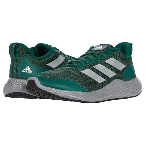 Adidas Edge Gameday Running Shoes Team Dark Green/Silver Metallic/Grey Three