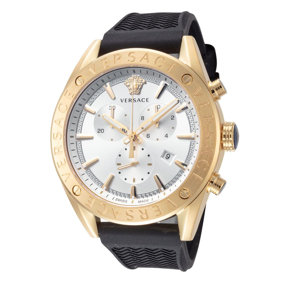 Versace Men`s VEHB00219 V-chrono 45mm Quartz Watch