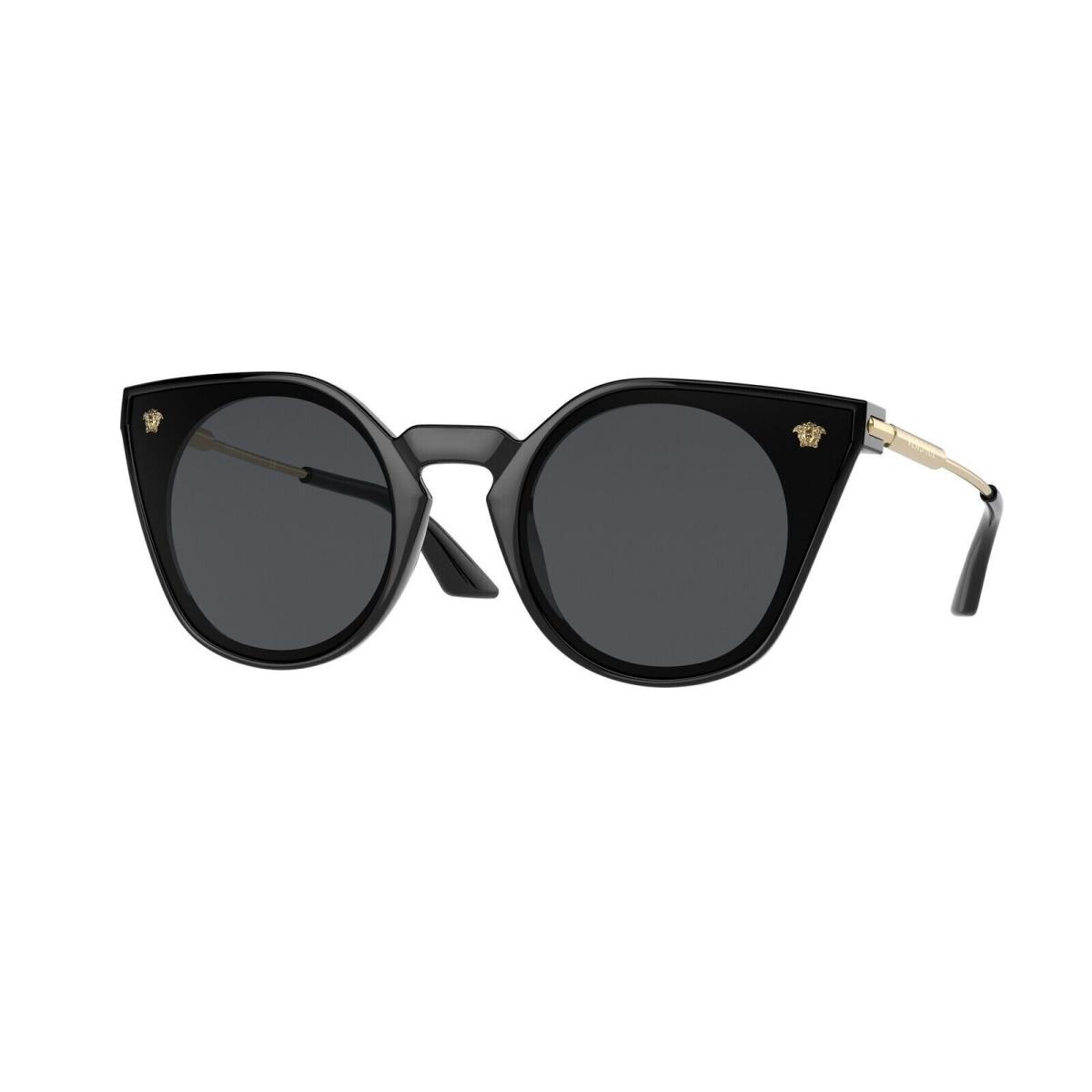 Versace Sunglasses Woman VE4410 GB1/87 60 Black - Gold Frame