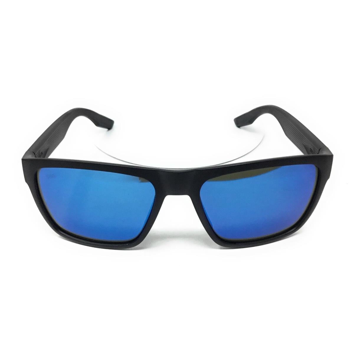 Costa Del Mar Paunch Xl Men`s Blue Mirror Polarized Sunglasses 6S9050 905001 59 - Frame: Black, Lens: Blue