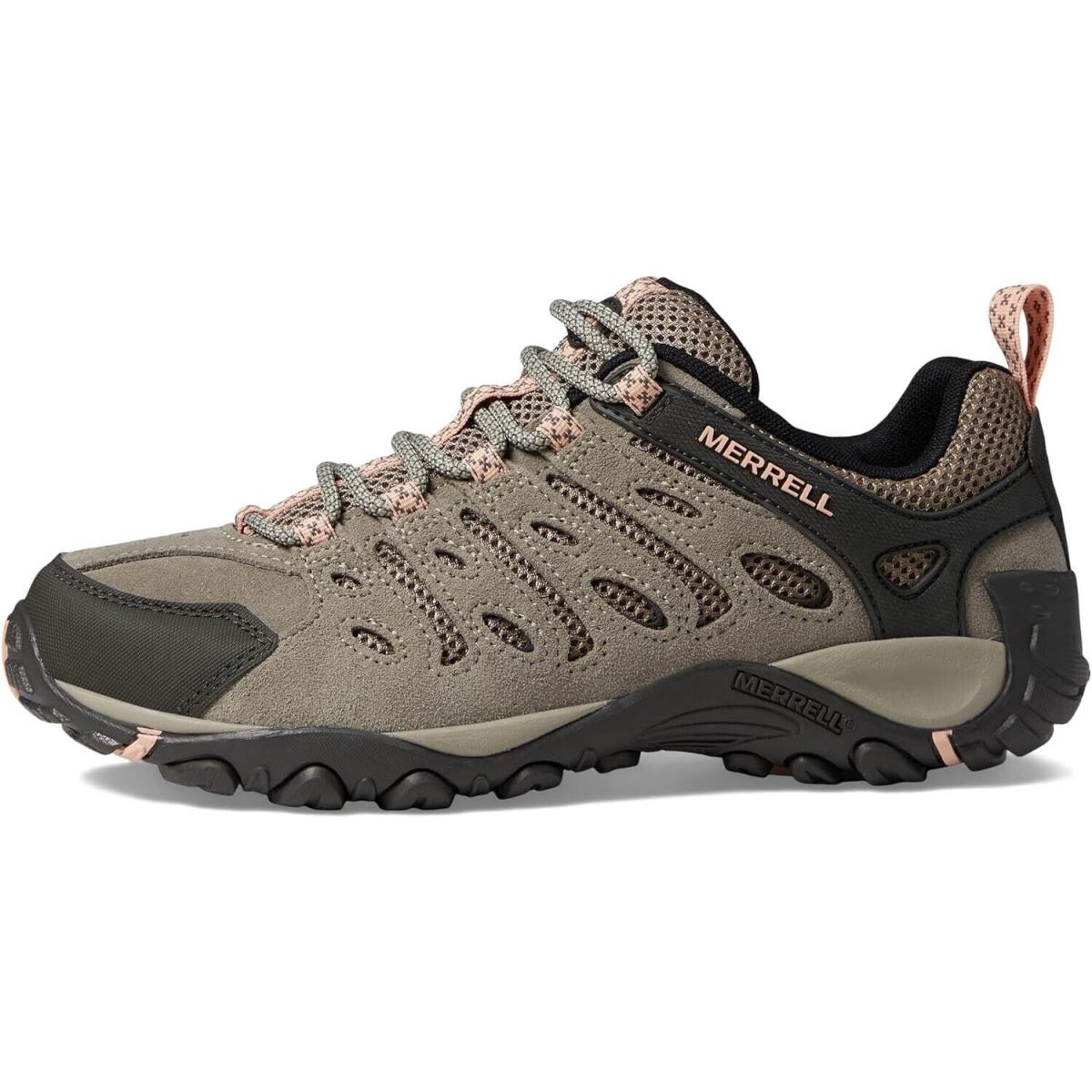 Merrell Women`s Crosslander 2 Hiking Shoe Boulder/peach - Size 8.5 J500034