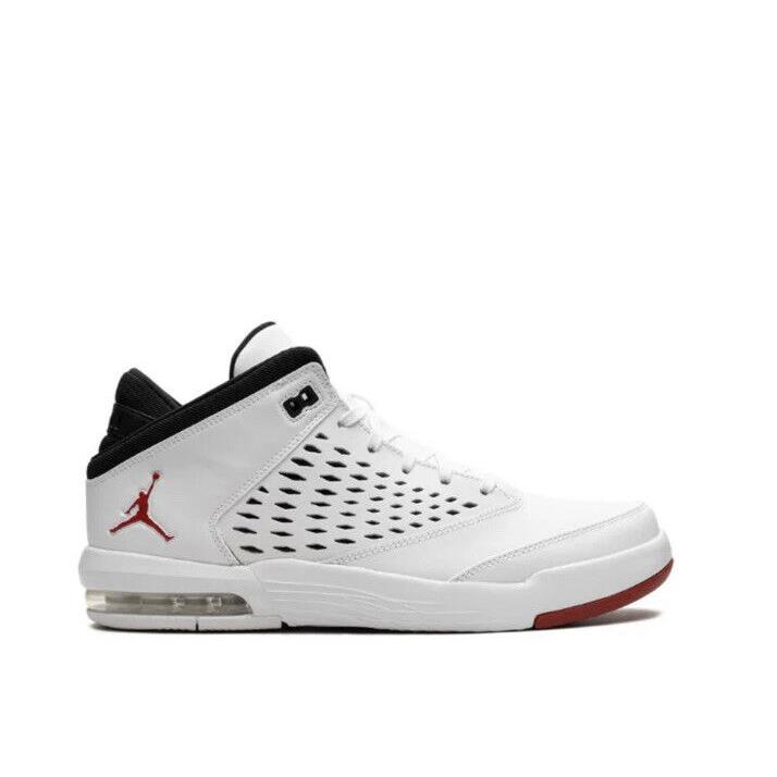 Men Nike Air Jordan Flight Origin 4 Shoes White/red/black 921196-101 Size 15 - White/Red/Black