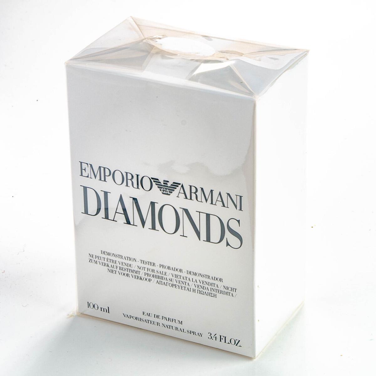 Emporio Armani Diamonds Edp 100ml 3.4OZ Spray Eau de Parfum Womens