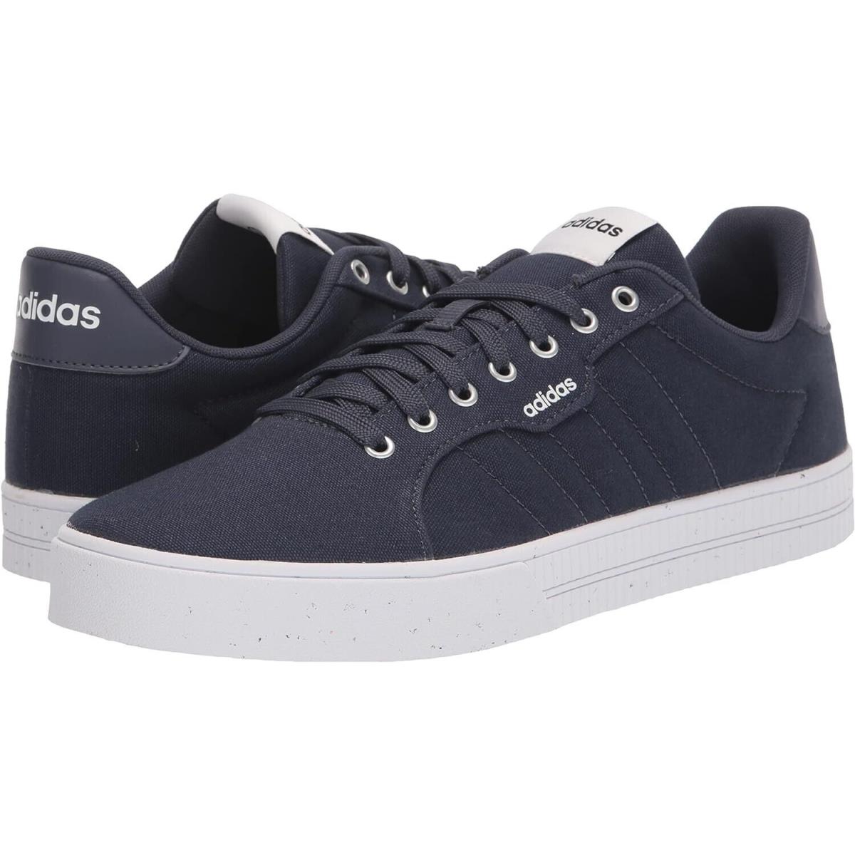 Adidas Men`s Daily 3.0 Eco Navy/white Sneakers - Size 11.5 GY5486 - Shadow Navy/White