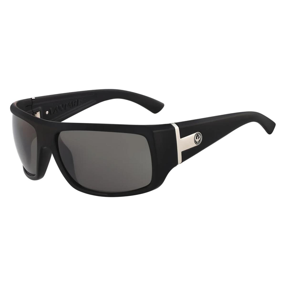 Mens Dragon Vantage Sunglasses Black Grey Lens UV Protection - Black Frame