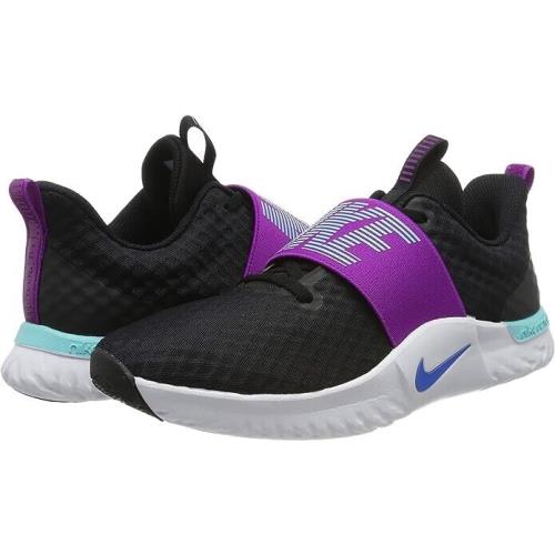 Nike Women`s Renew In-season Fitness Shoes Black/photo Blue/vivid P 7.5M