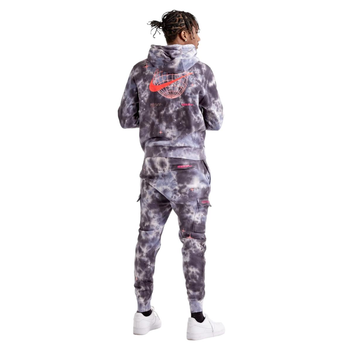 Nike Spacewave Suit Set Two Piece Hoodie Pants Track Fleece Galaxy Space Medium
