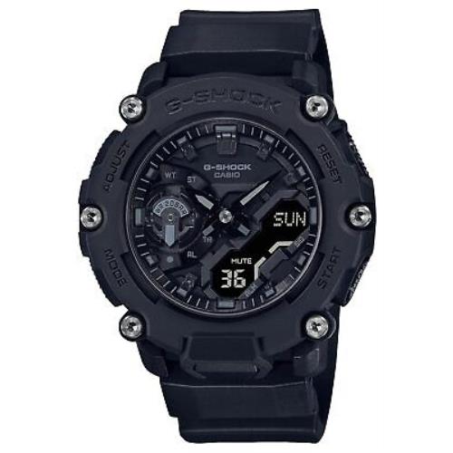 Casio G-shock GA-2200BB-1A 20 Atm Water Resistant Carbon Core Guard GA-2200