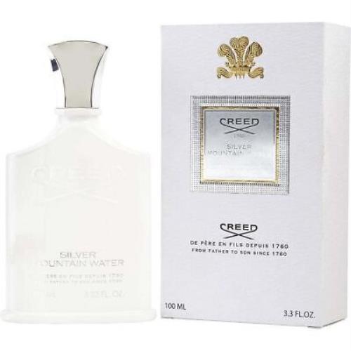 Creed Silver Mountain Water by Creed Men - Eau DE Parfum Spray 3.3 OZ