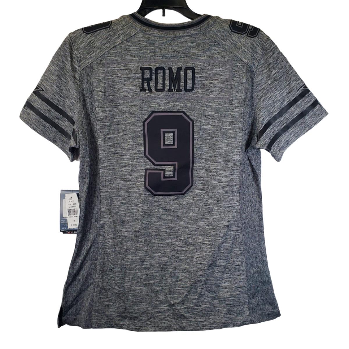 Nike Women Dallas Cowboys Tony Romo 9 Jersey Gridiron Gray