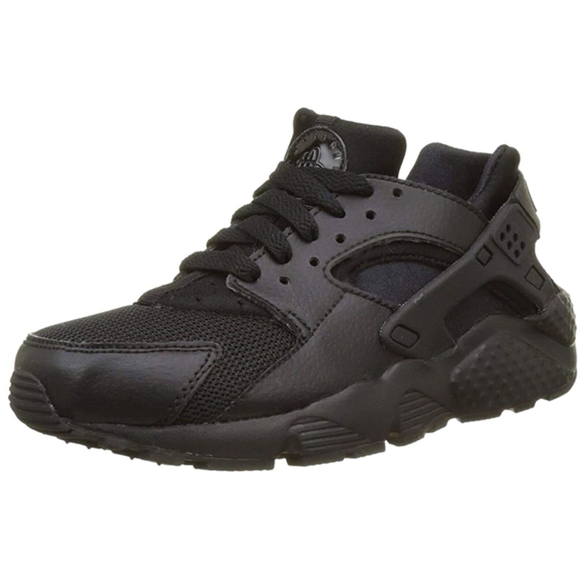 Nike Huarache Run gs Huarache Run GS Grade School Kid s Sneaker Black Black Black SporTipTop