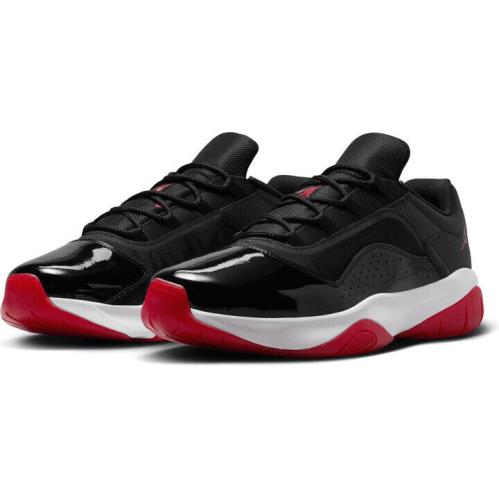 Nike Air Jordan 11 Cmft Low Black/white/varsity Red Men`s Shoes