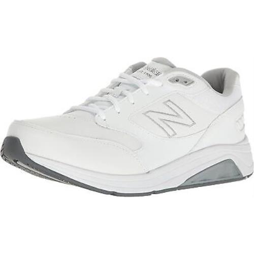 Men`s New Balance 928v3 Walking Shoe MW928WT3 White Leather Sneaker
