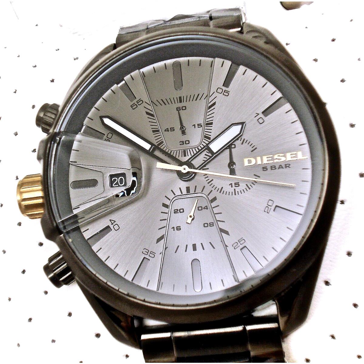 Diesel DZ4474 Chronograph Multifunction Stainless Steel Men`s Watch