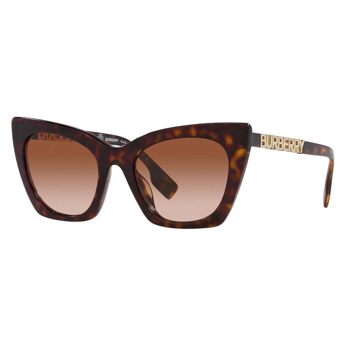 Burberry Women`s Marianne 52mm Dark Havana Sunglasses BE4372U-300213-52