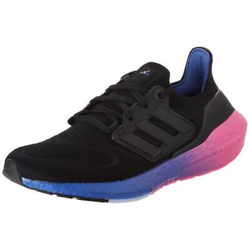 Adidas Ultraboost 22 Running Shoes Women`s 9.5 Black/pink/purple - Black