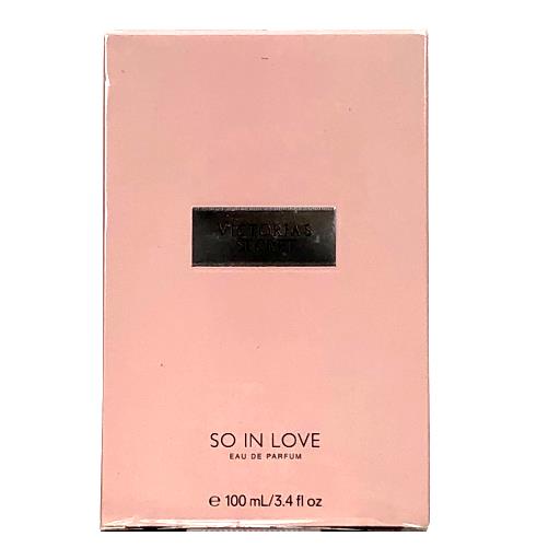 Victorias Secret SO IN Love Perfume Edp 3.4 oz 100 ml Box