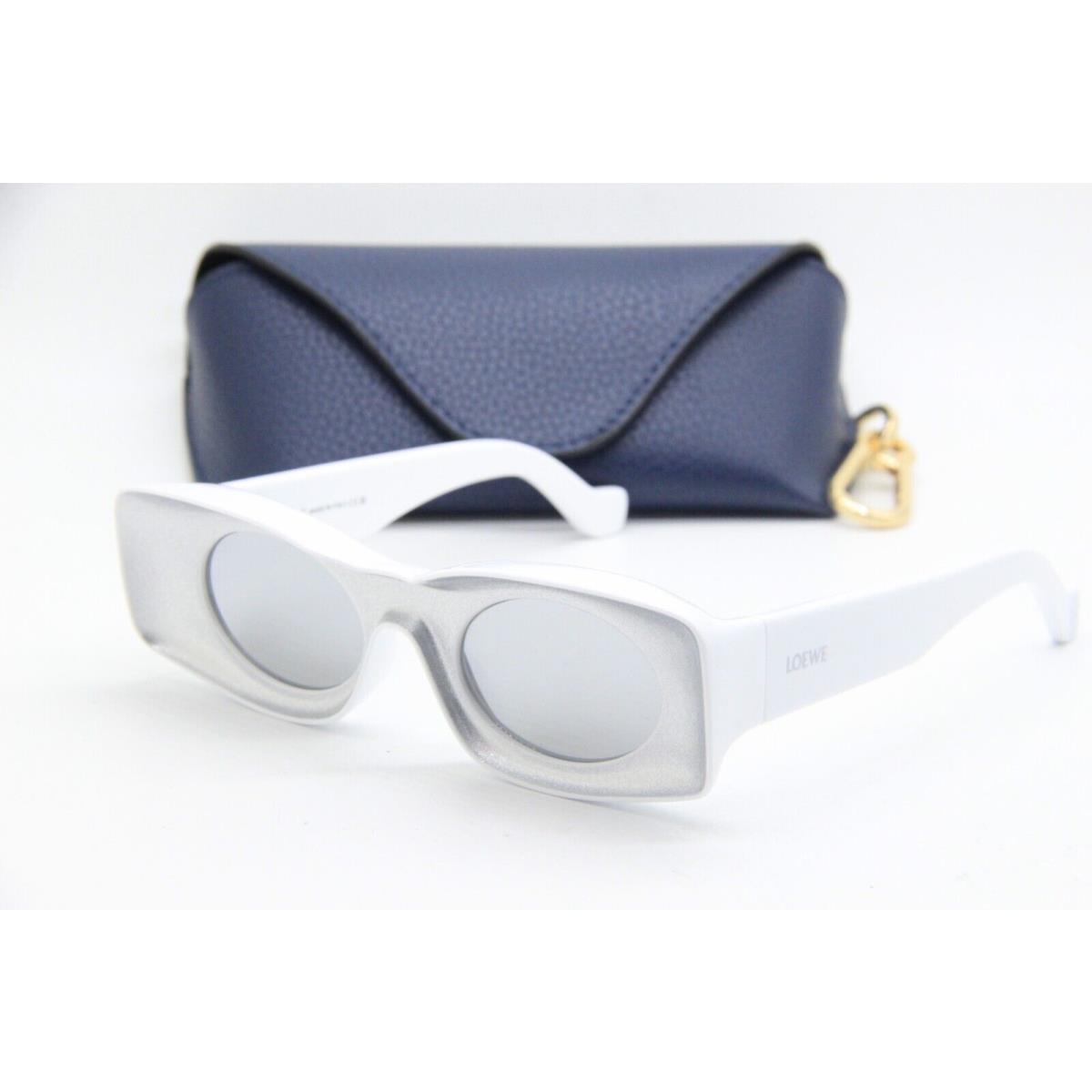 Loewe LW 40033I 20C White Sunglasses W/case 49-23