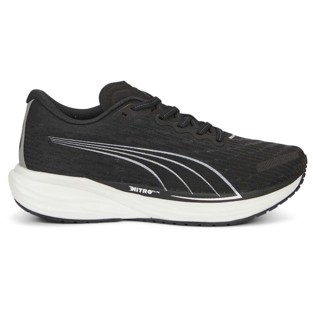 Puma Deviate Nitro 2 Running Mens Black Sneakers Athletic Shoes 37680701