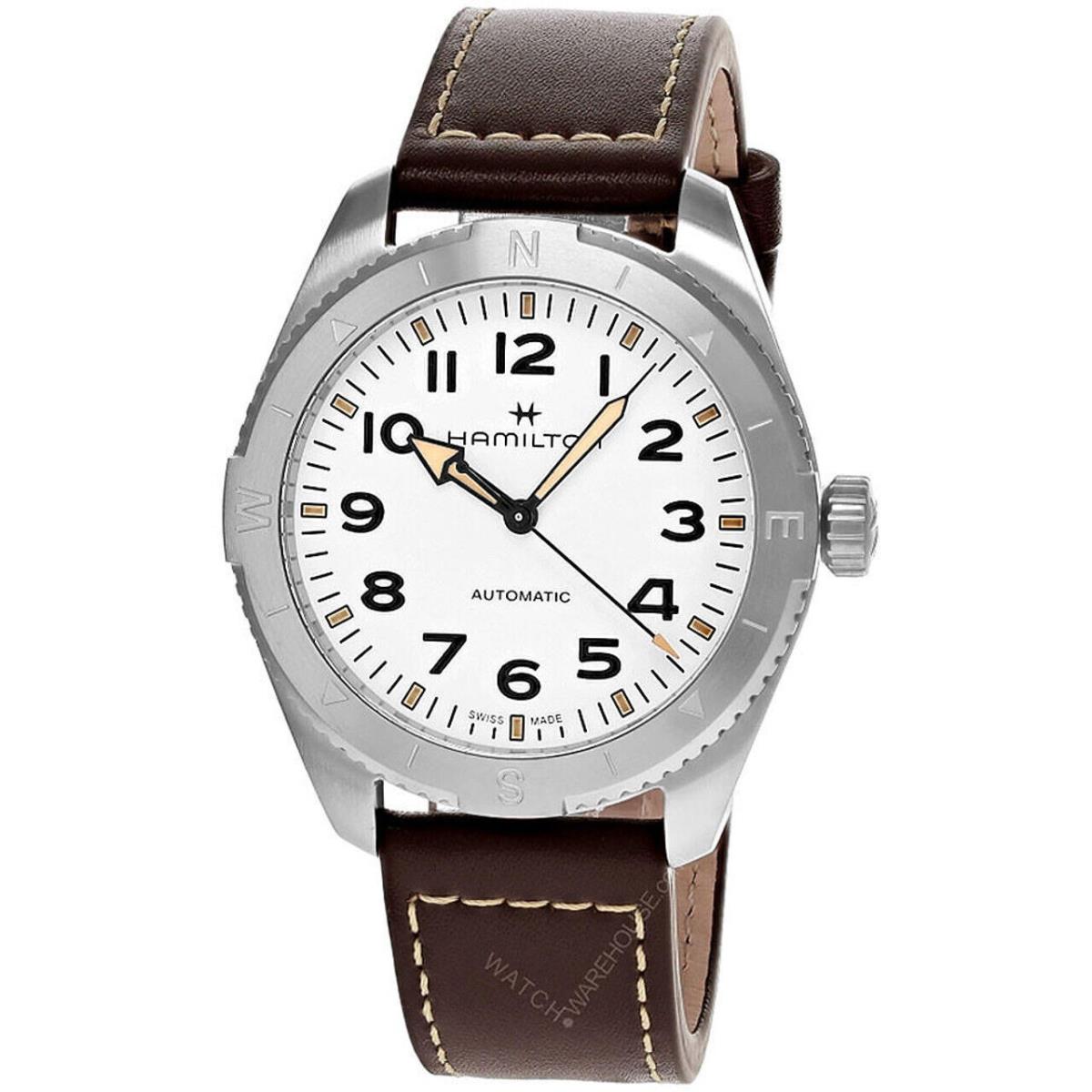 Hamilton Khaki Field Expedition 41MM Auto White Dial Men`s Watch H70315510