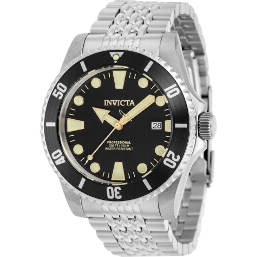 Invicta Pro Diver Automatic Black Dial Men`s Watch 39755