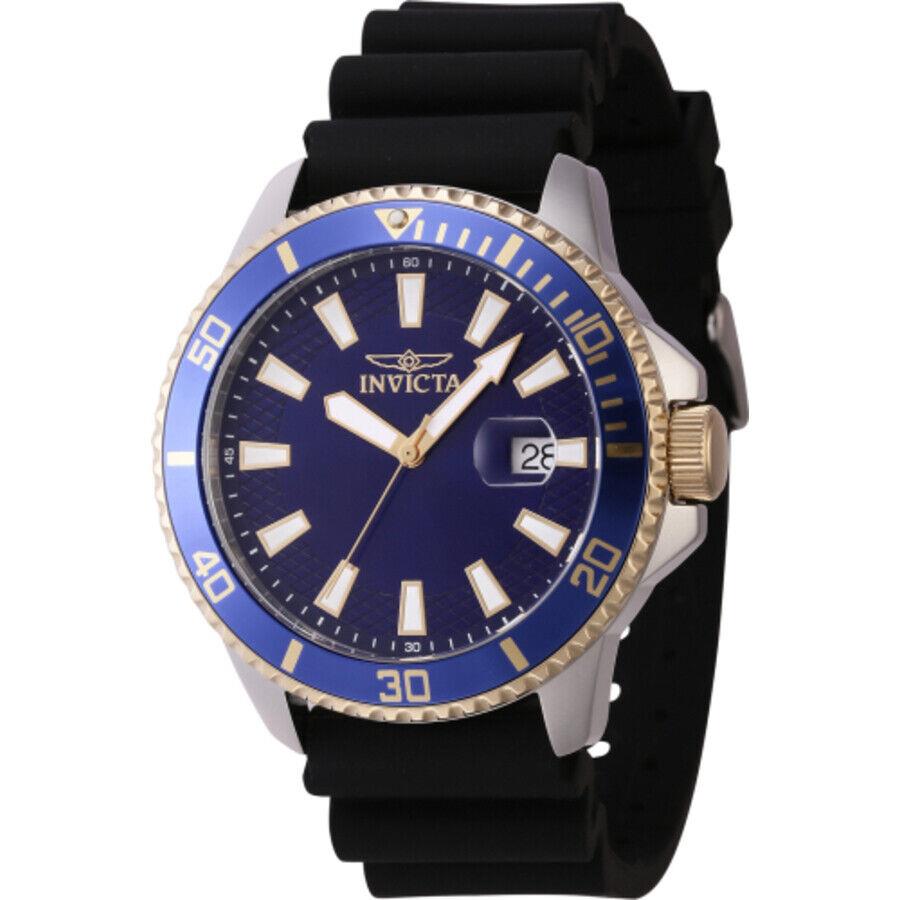 Invicta Pro Diver Quartz Blue Dial Men`s Watch 46133