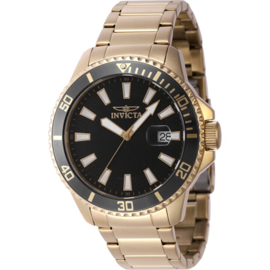 Invicta Pro Diver Quartz Black Dial Men`s Watch 46137