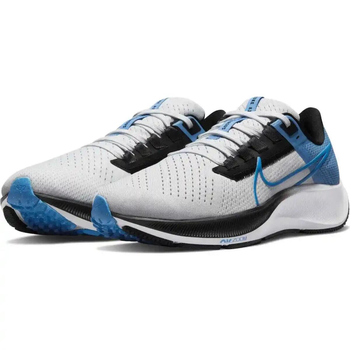 Nike Air Zoom Pegasus 38 Pure Platinum Dutch Blue White CW7356-009 Size 10.5 - White