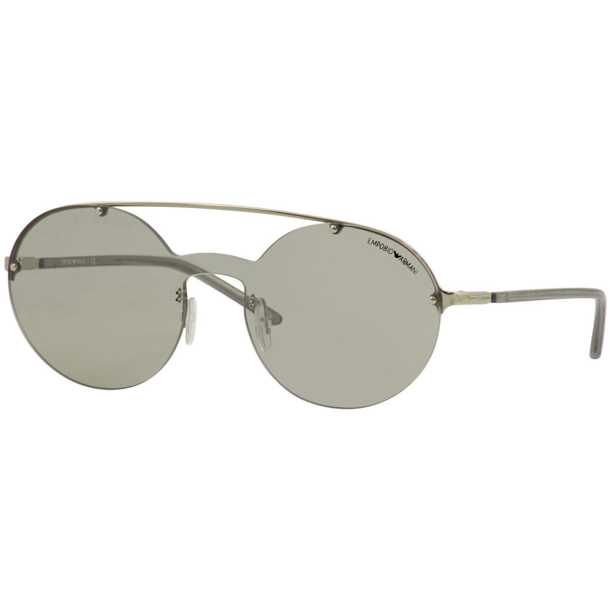 Emporio Armani EA2088 3015/6G Sunglasses Women`s Silver/light Grey/silver 34mm